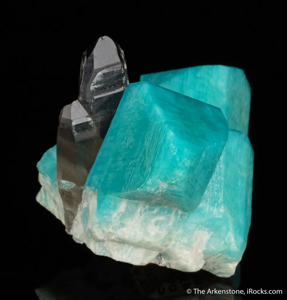 Amazonite, Smoky Quartz - image 5