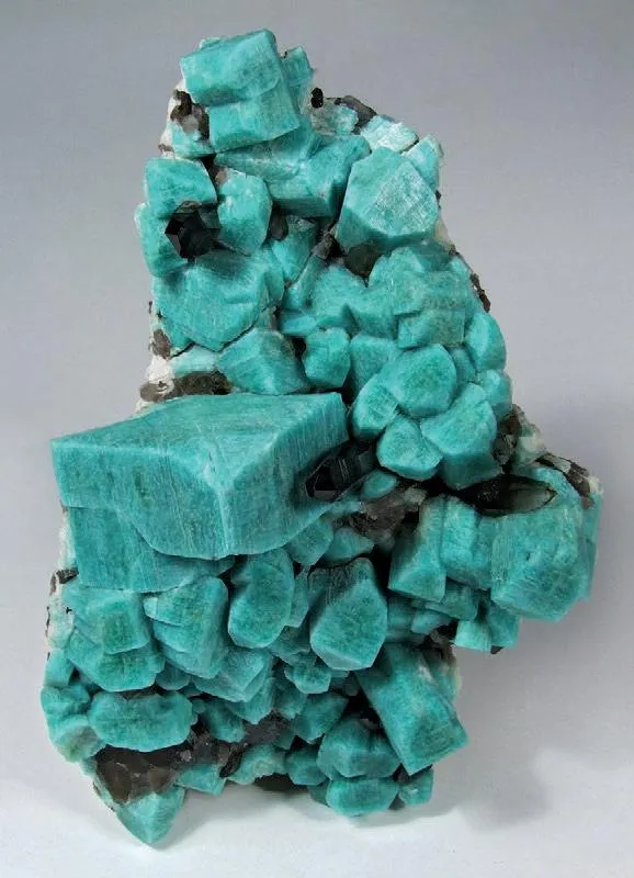 Amazonite, Smoky Quartz image