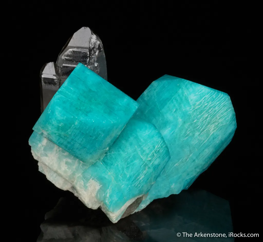Amazonite, Smoky Quartz - image 4