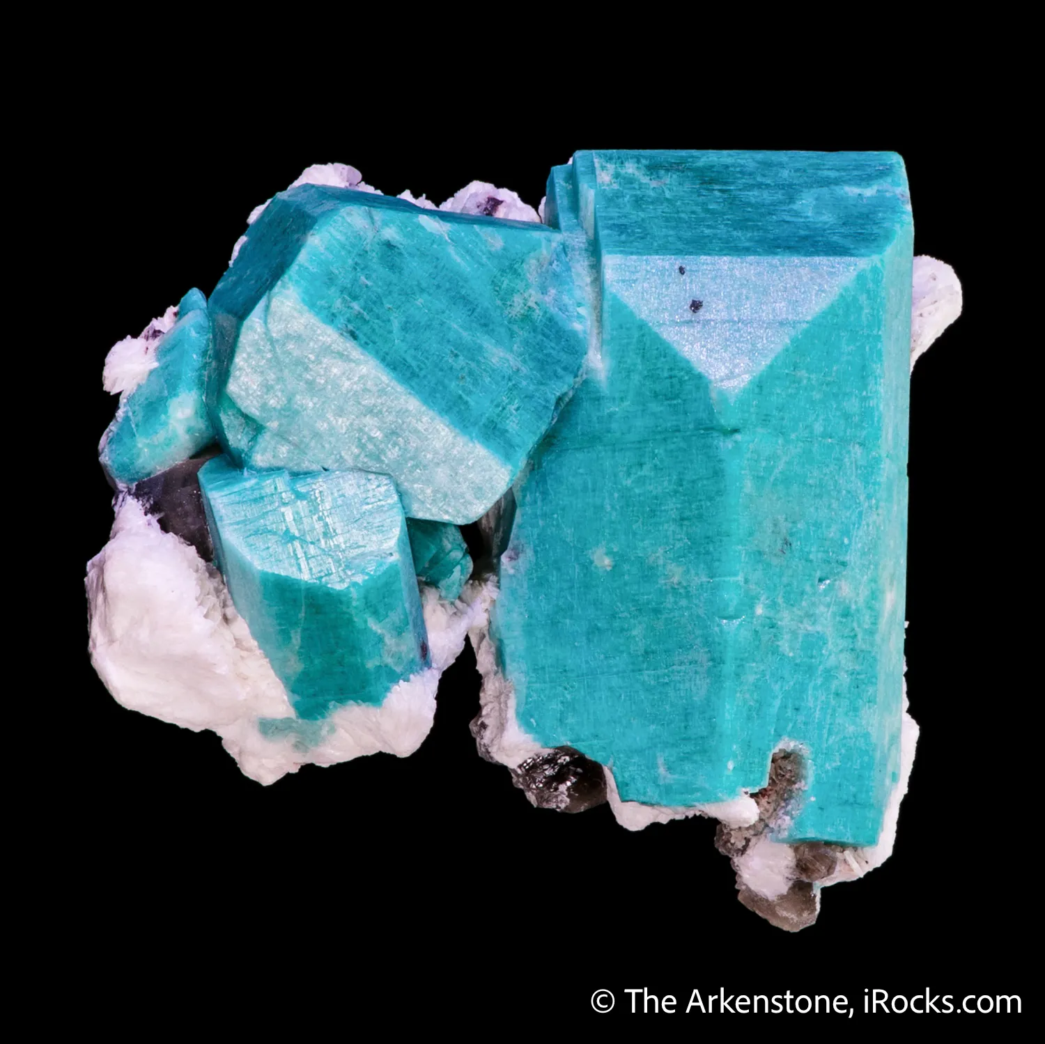 Amazonite with Cleavelandite - image 3