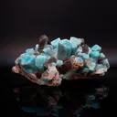 Amazonite with quartz, Colorado - image 4