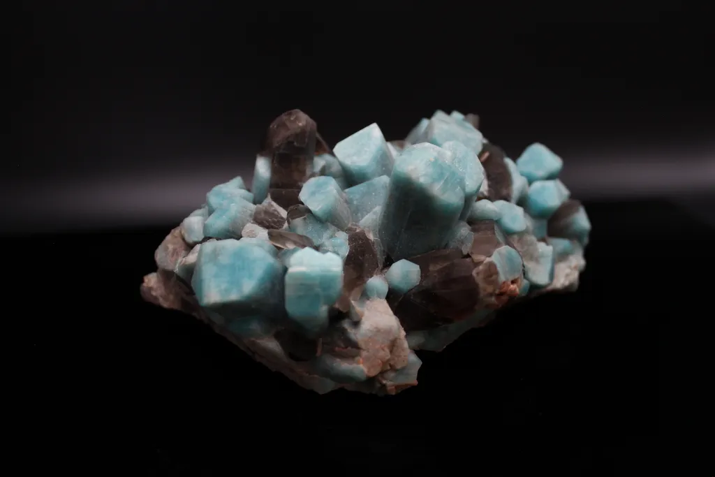 Amazonite with quartz, Colorado - image 2