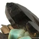 Amazonite With Smoky Quartz - image 2