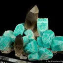 Amazonite With Smoky Quartz - image 2