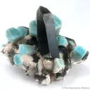 Amazonite With Smoky Quartz - image 2