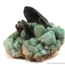 Amazonite With Smoky Quartz - image 1