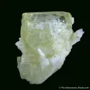 Amblygonite (twinned) with Albite - image 3