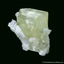 Amblygonite (twinned) with Albite - image 1