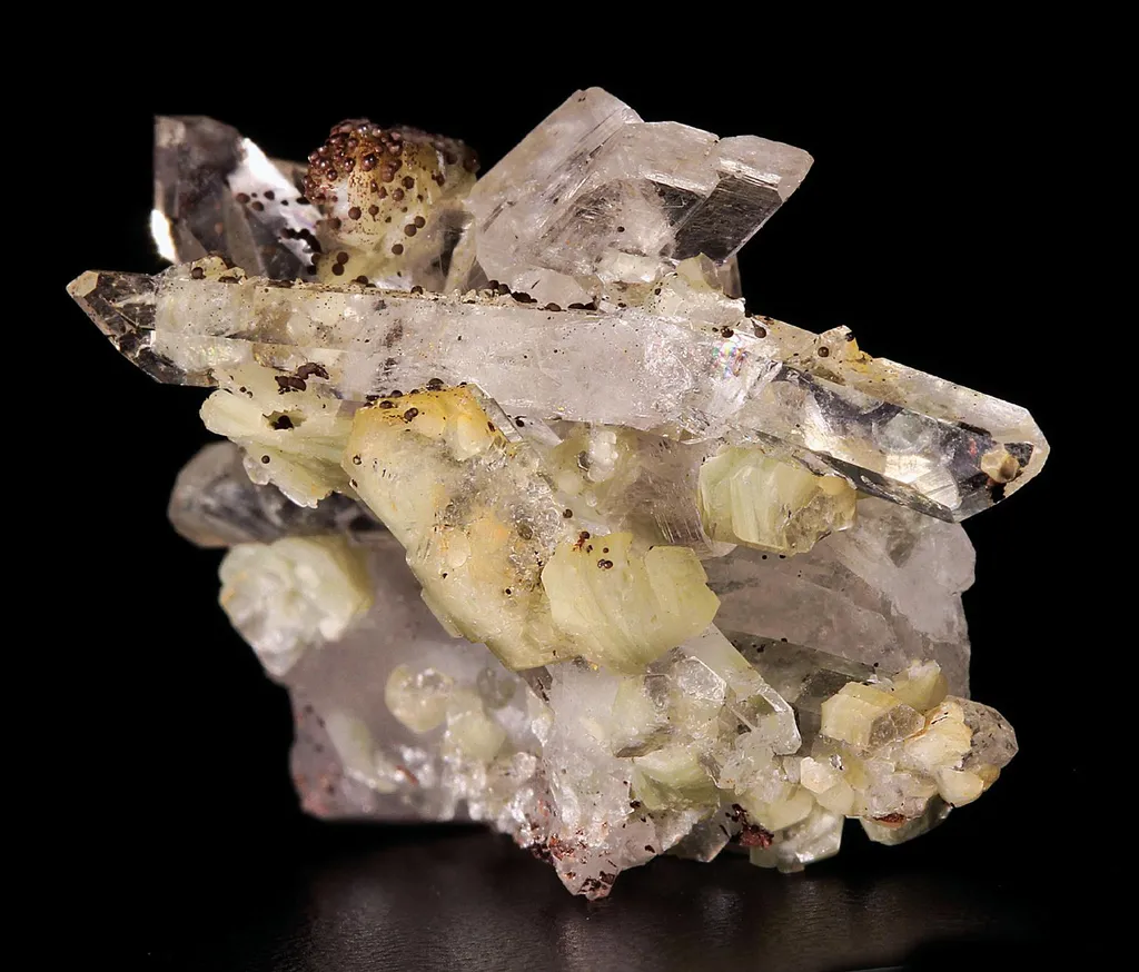 Amesite, Quartz, Magnesite, Goethite image