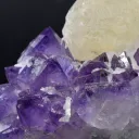 Amethyst and Calcite - 687 grams - Ametista do Sul, Rio Grande do Sul, Brazil - image 3