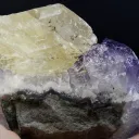Amethyst and Calcite - 687 grams - Ametista do Sul, Rio Grande do Sul, Brazil - image 5