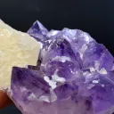 Amethyst and Calcite - 687 grams - Ametista do Sul, Rio Grande do Sul, Brazil - image 6