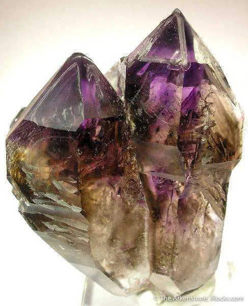 Amethyst and Smoky Quartz image