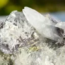 Amethyst and twinned calcite - 1072 grams - Iraí, Rio Grande do Sul, Brazil - image 5