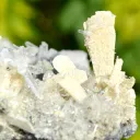 Amethyst and twinned calcite - 1072 grams - Iraí, Rio Grande do Sul, Brazil - image 8