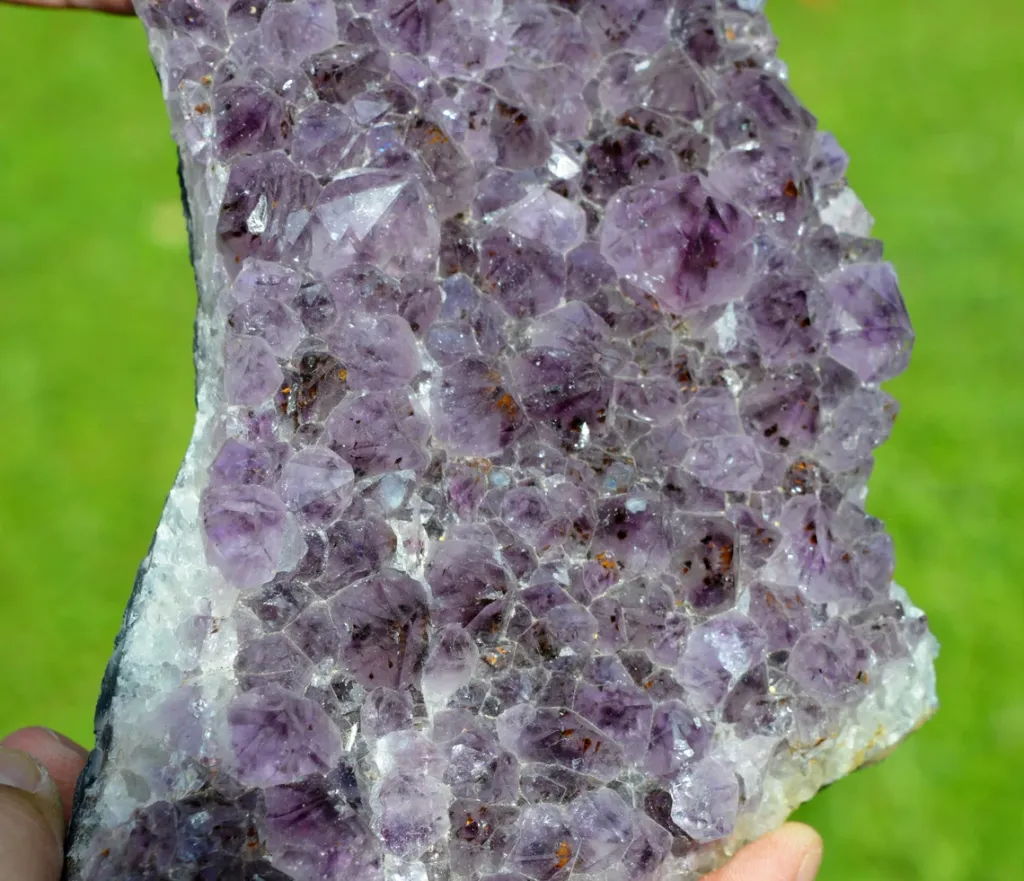 Amethyst & Calcite & Goethite 2600 grams - Rio Grande do Sul, Brazil - image 3