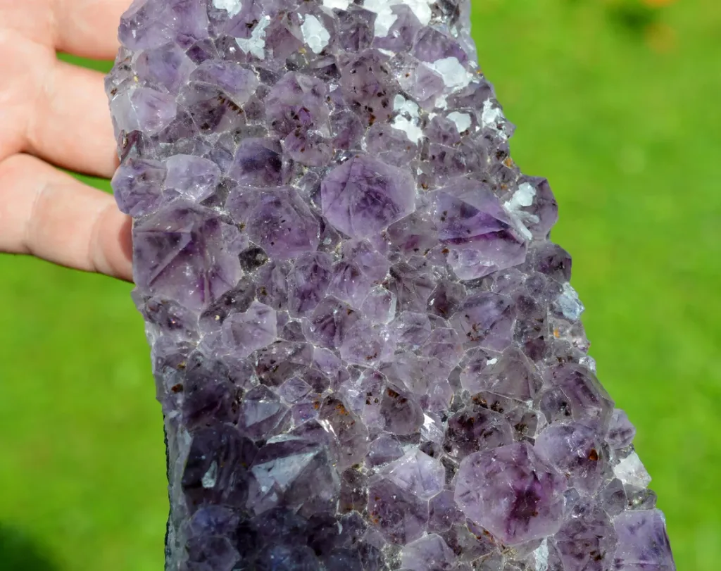 Amethyst & Calcite & Goethite 2600 grams - Rio Grande do Sul, Brazil - image 4