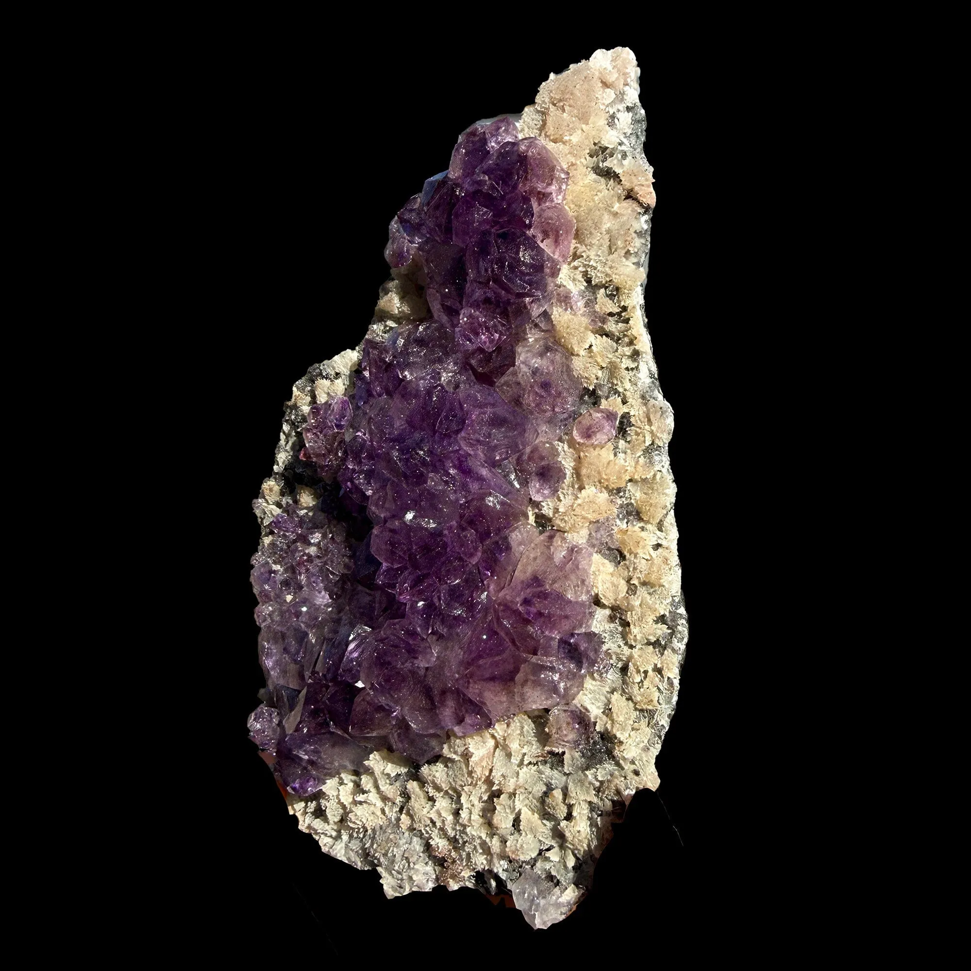 Amethyst Cluster Natural Deep Purple Specimen from Karur, India | - image 2