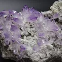 Amethyst crystals on matrix - image 2