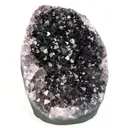 Amethyst Dark Purple Crystals Geode Natural Mineral Specimen - image 1