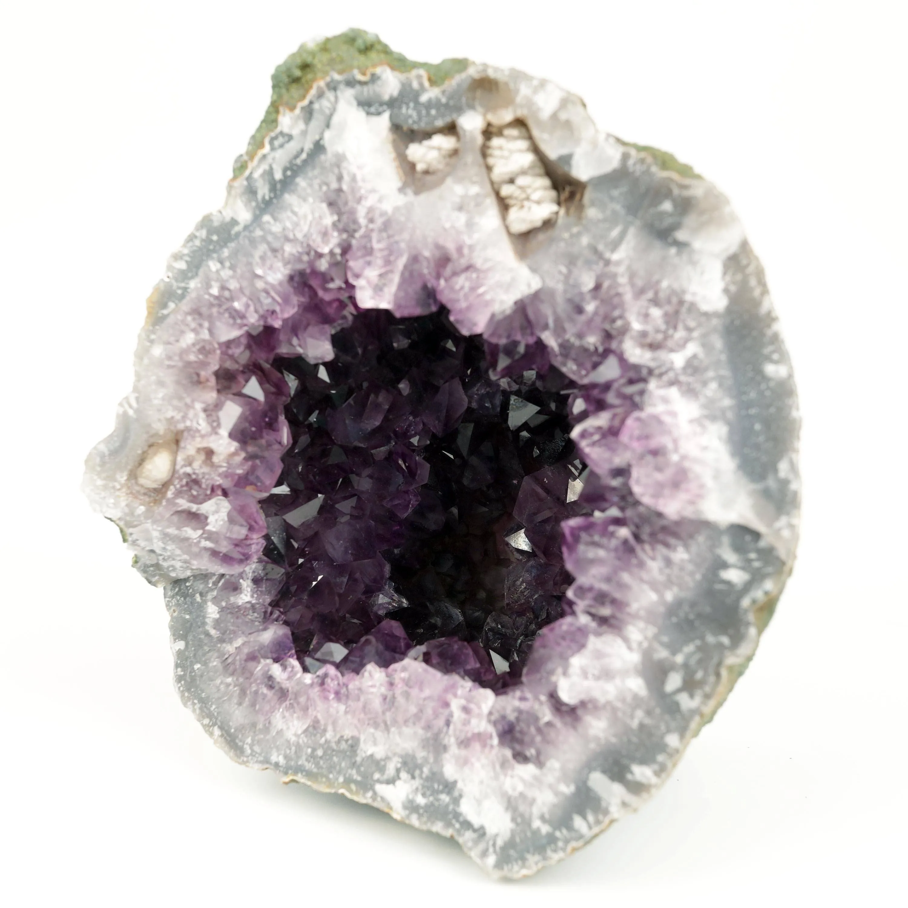 Amethyst Dark Purple Crystals Geode Natural Mineral Specimen - image 4