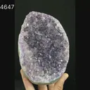 Amethyst Dark Purple Crystals Geode Natural Mineral Specimen - image 7