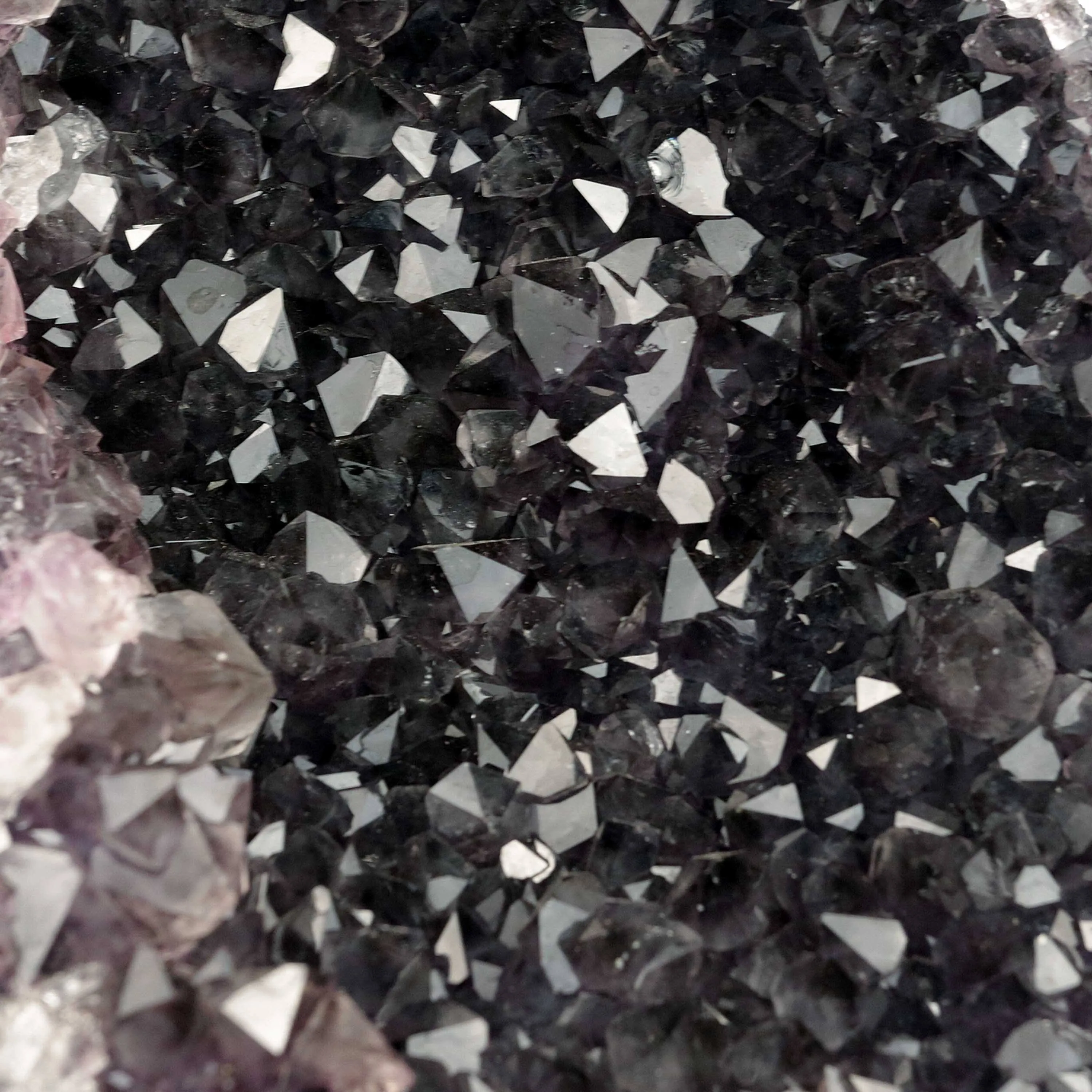 Amethyst Dark Purple Crystals Geode Natural Mineral Specimen - image 2