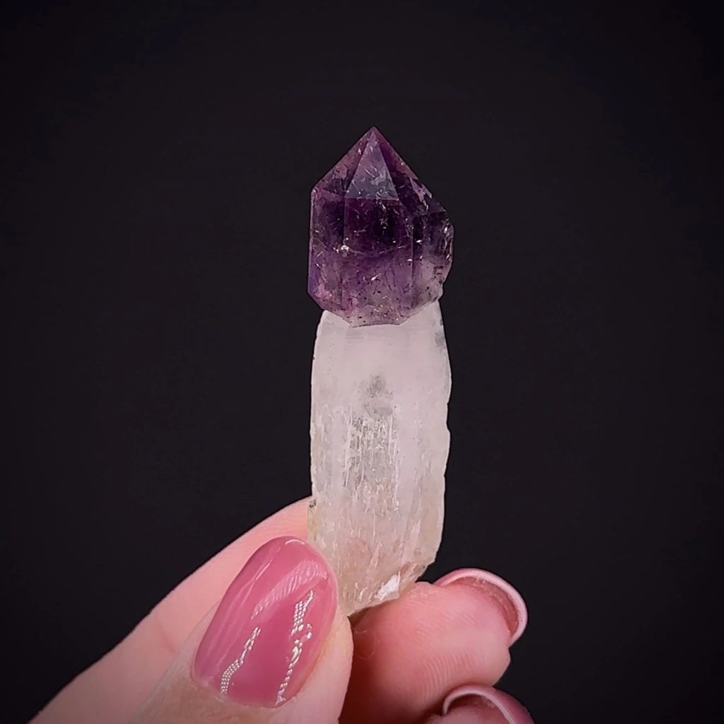 Amethyst from Denny Mountain, Snoqualmie Mining District, King County, Washington, USA - image 2