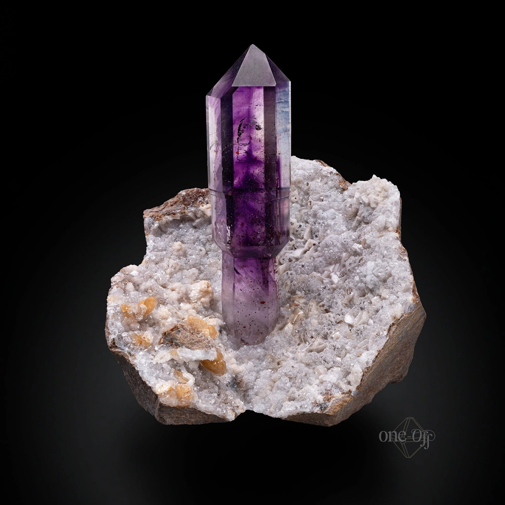 Amethyst from Goboboseb Mountains, Brandberg Area, Erongo Region, Namibia image
