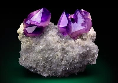 Amethyst from Jacksons Crossroads, Georgia, USA image