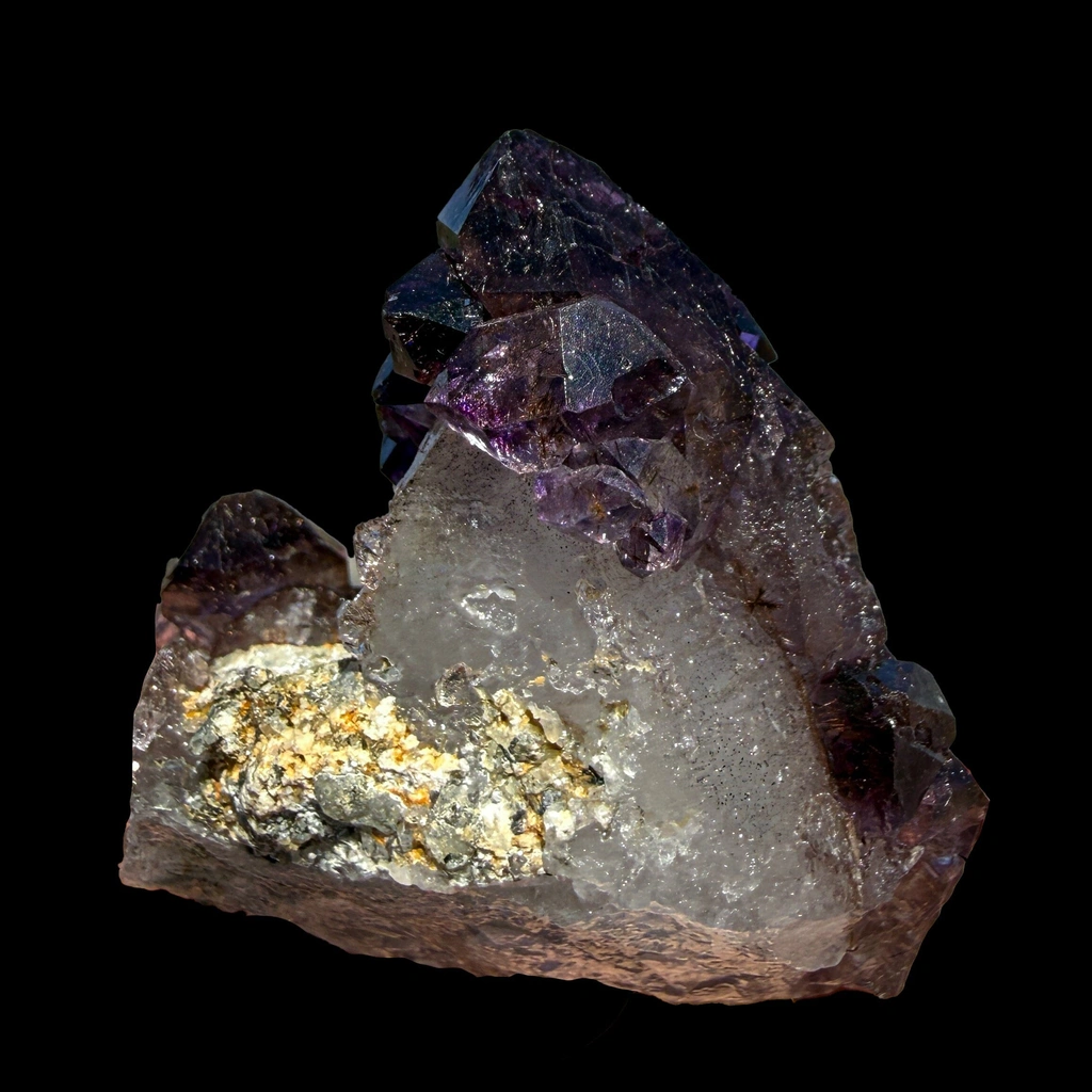 Amethyst from Kakamunurle Mine, Karur District, Tamil Nadu, India - image 7