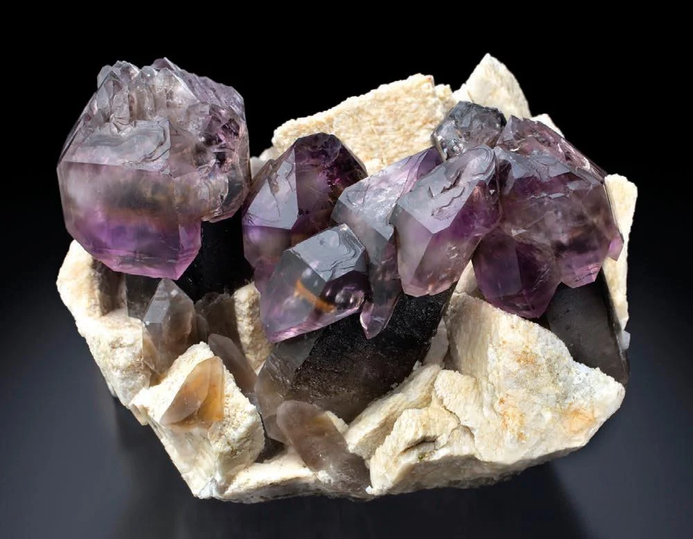 Amethyst from Little Gem Mine, Montana, USA image