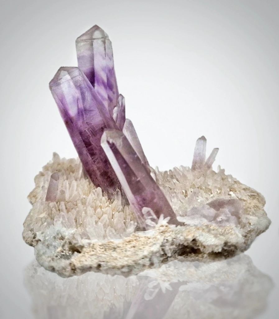 Amethyst from Madzharovo deposit, Haskovo Province, Bulgaria image