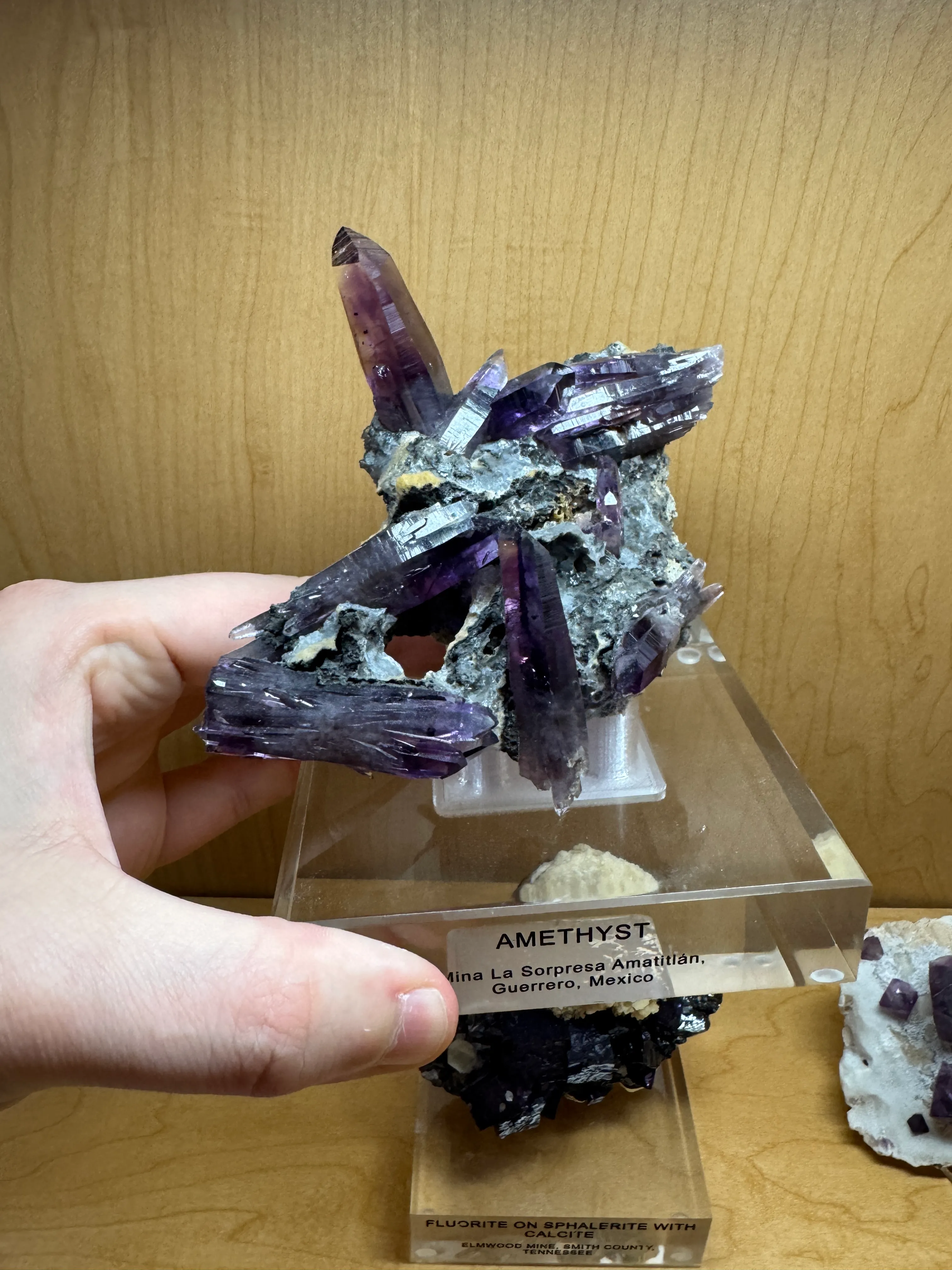 Amethyst from Mexico, Guerrero, Eduardo Neri Municipality, Amatitlán, Mina La Sorpressa - image 2