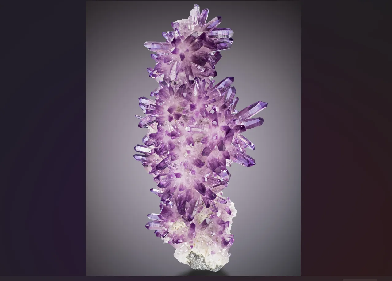Amethyst from Mexico, Veracruz, Piedra Parada - image 1