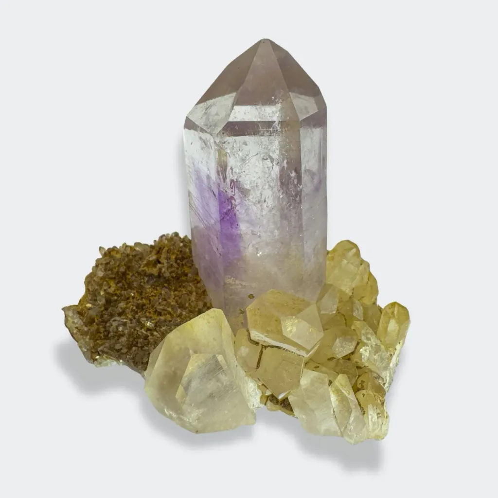 Amethyst from Namibia, Erongo Region, Brandberg Area image