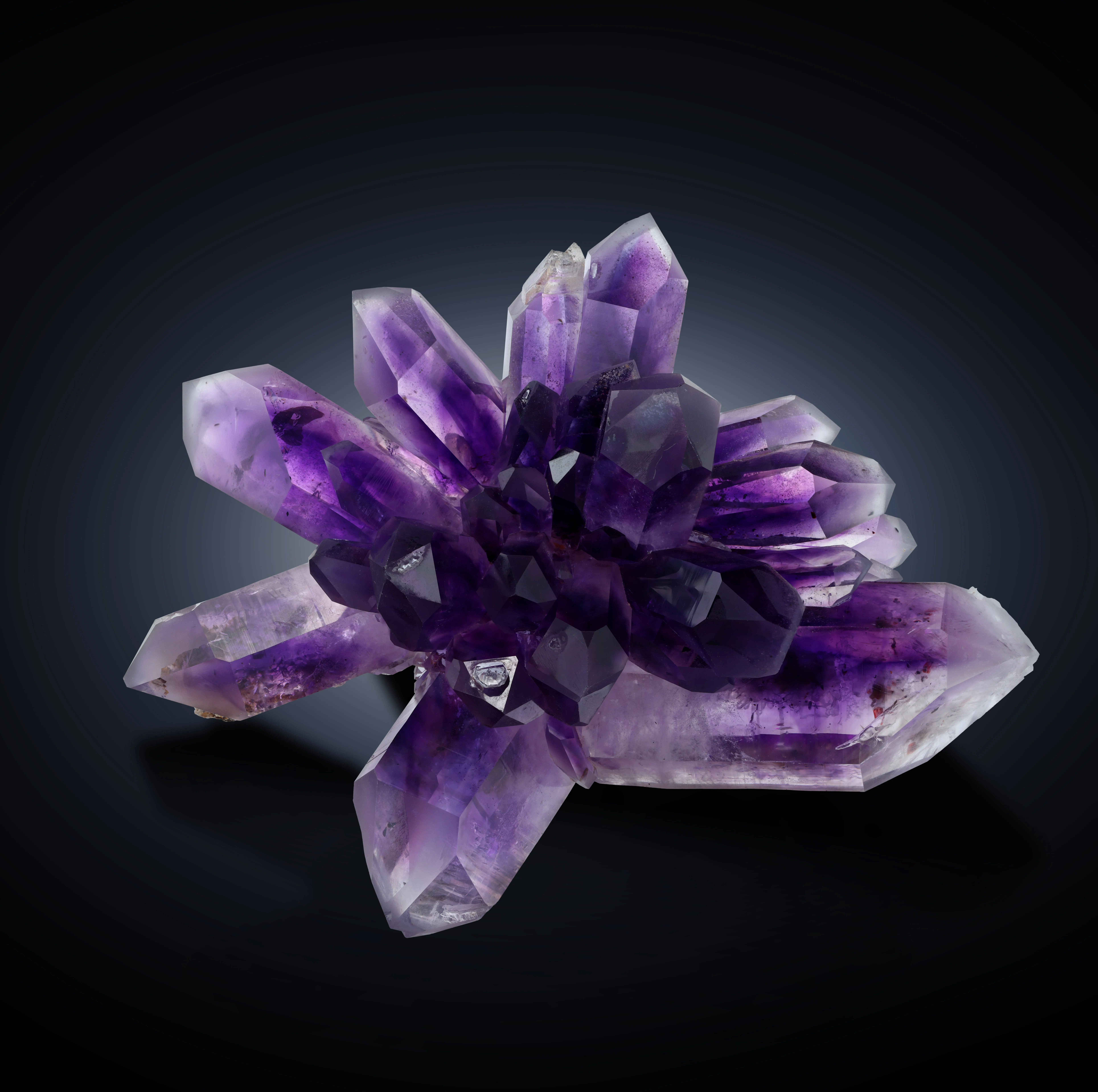 Amethyst from Namibia, Erongo Region, Brandberg Area, Goboboseb Mountains - image 1
