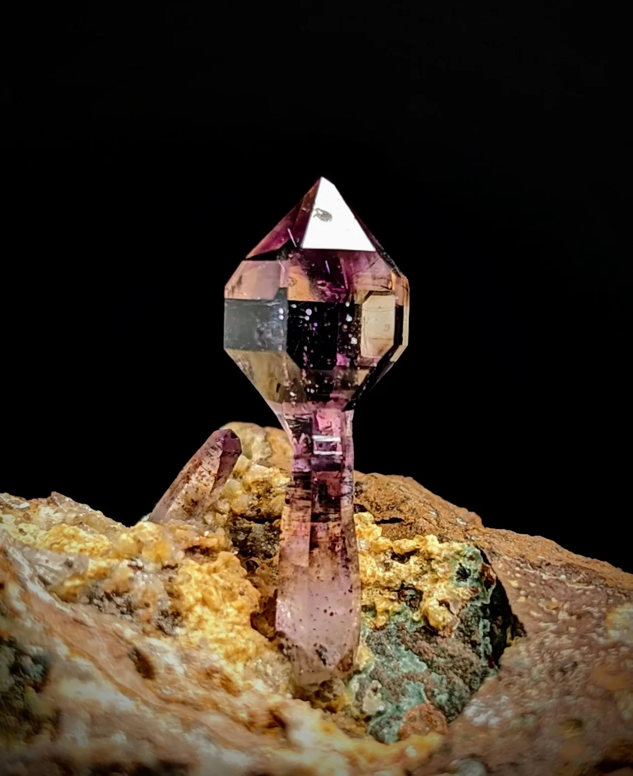 Amethyst from Namibia, Erongo Region, Dâures Constituency, Brandberg Area, Goboboseb Mountains - image 2