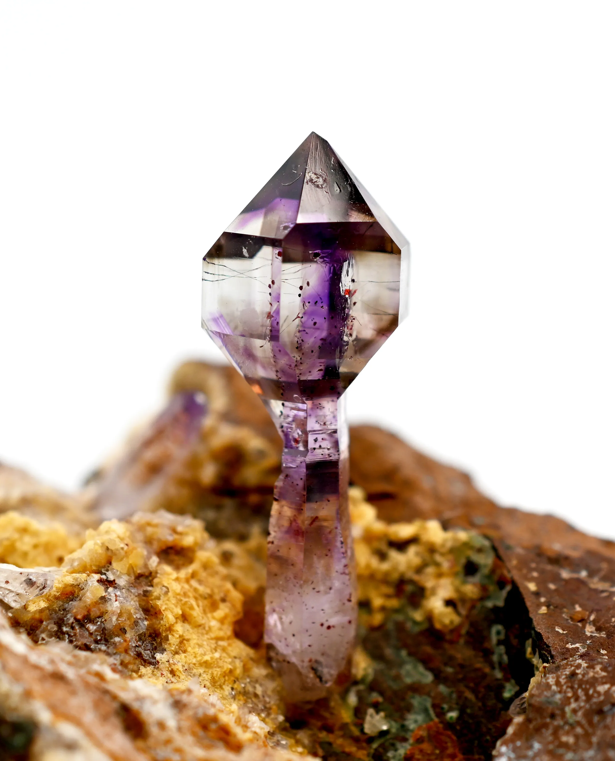 Amethyst from Namibia, Erongo Region, Dâures Constituency, Brandberg Area, Goboboseb Mountains - image 2