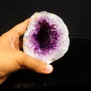 Amethyst from Nashik, Nashik District, Nashik Division, Maharashtra, India - image 3