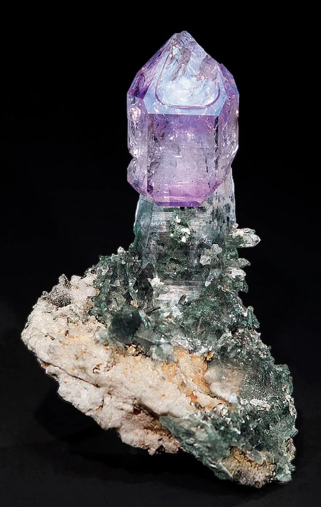 Amethyst from Saurüssel, Tyrol, Austria image