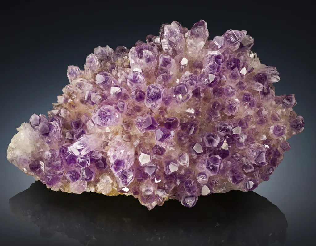 Amethyst from Slovakia, Banská Bystrica Region, Banská Štiavnica image