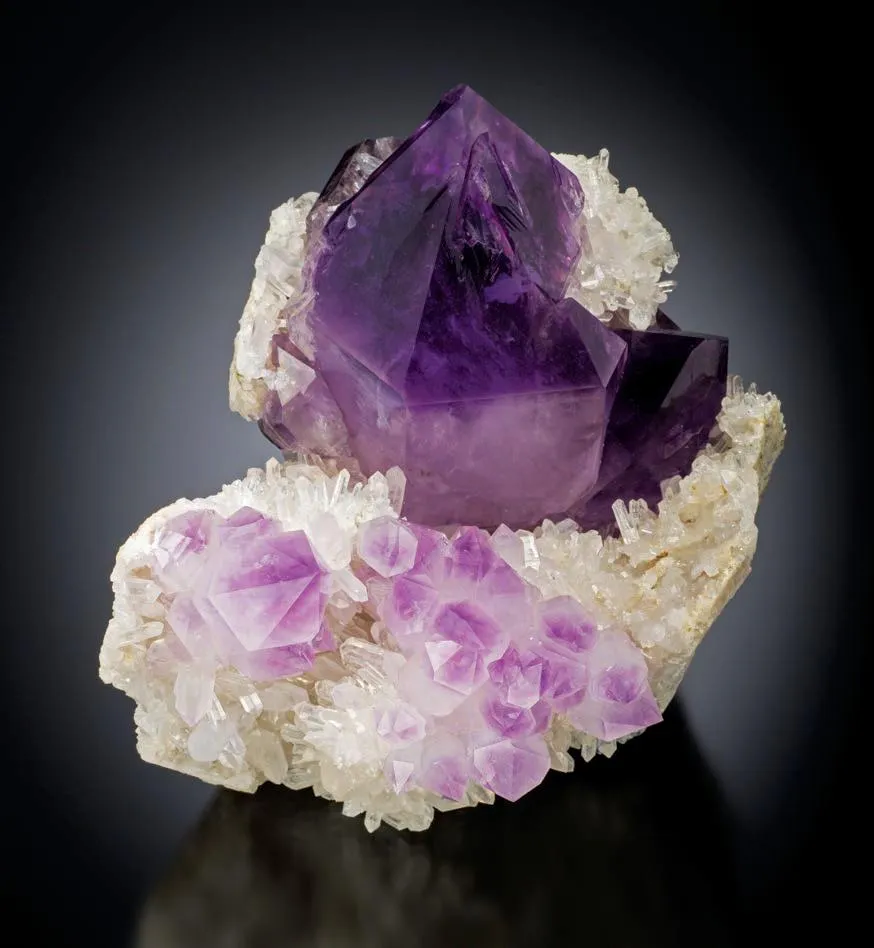 Amethyst from USA, Georgia, Jacksons Crossroads image
