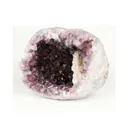 Amethyst Geode formation with Fluorescent Calcite Natural Mineral Specimen - image 2