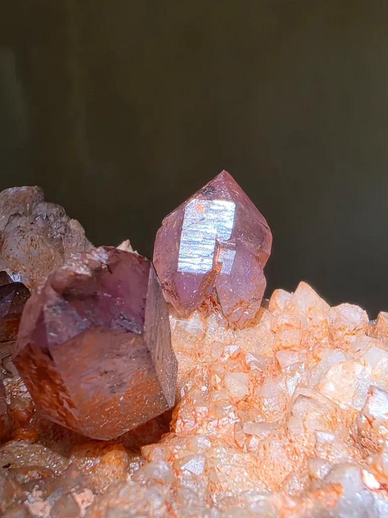 Amethyst in matrix - image 9