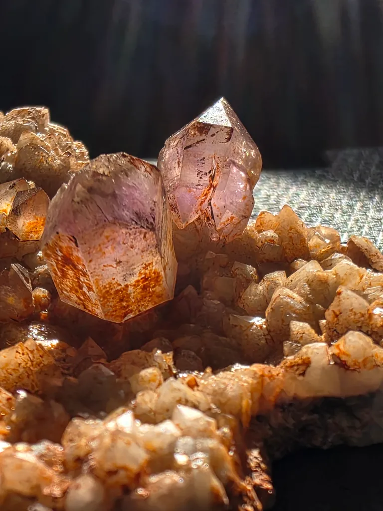 Amethyst in matrix - image 5