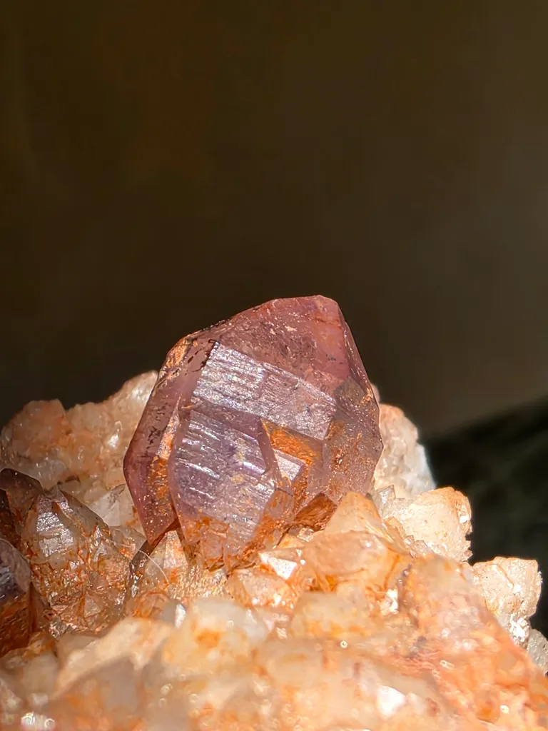 Amethyst in matrix - image 8