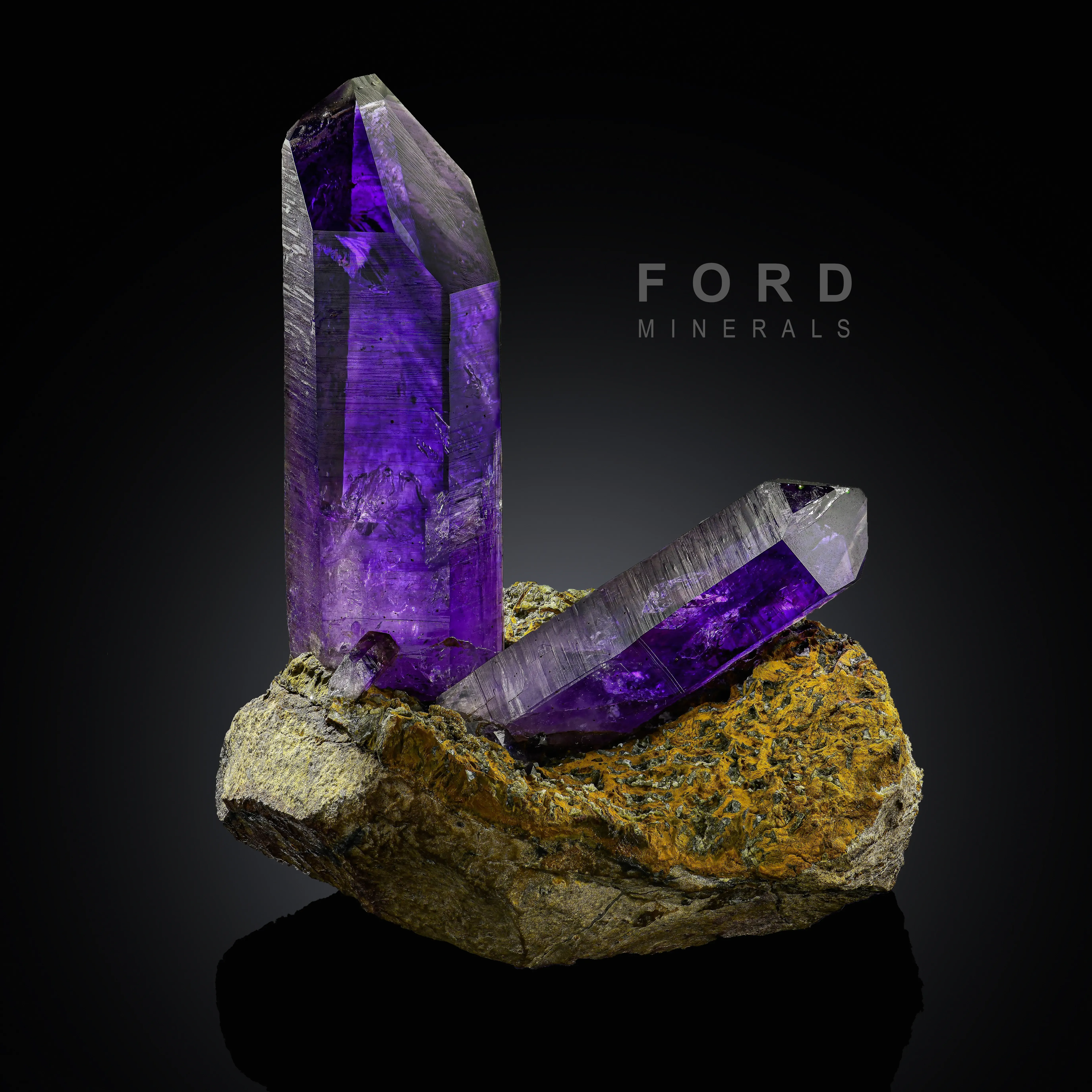 Amethyst in Matrix - image 2