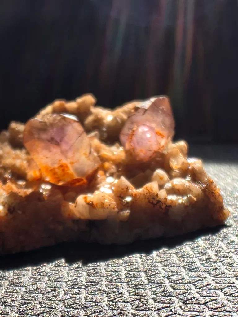 Amethyst in matrix - image 6