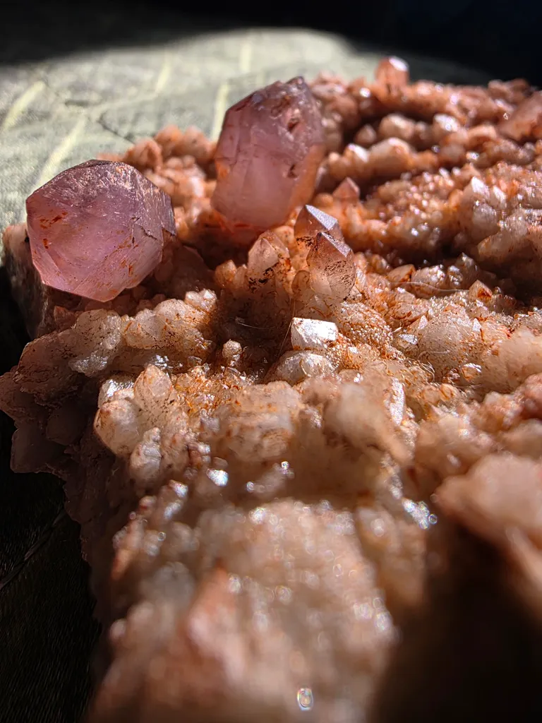 Amethyst in matrix - image 2